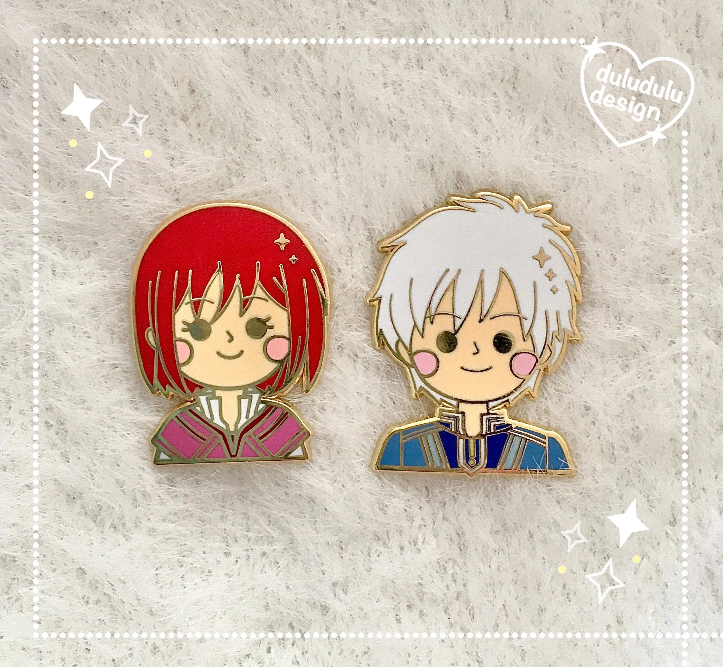 Akagami no Shirayuki Hime Enamel Pins - Image 3