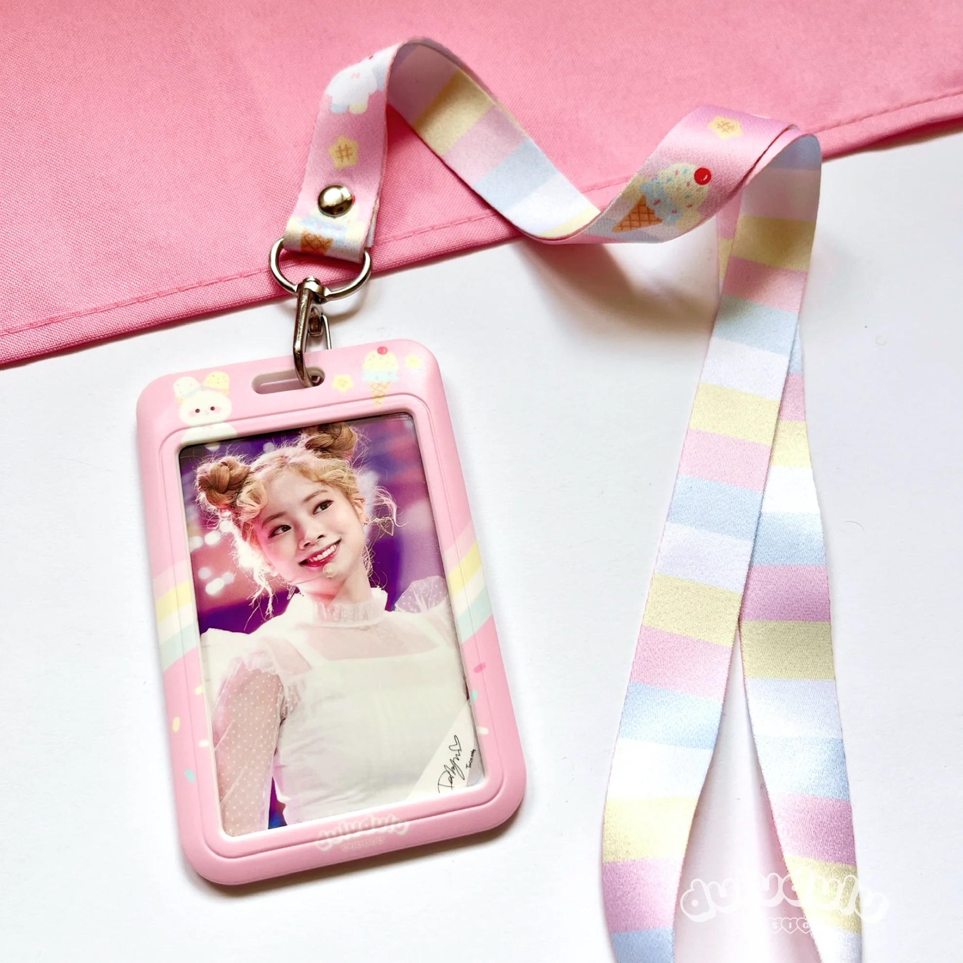 Ice Cream Bunny Cardholder & Lanyard - Image 4