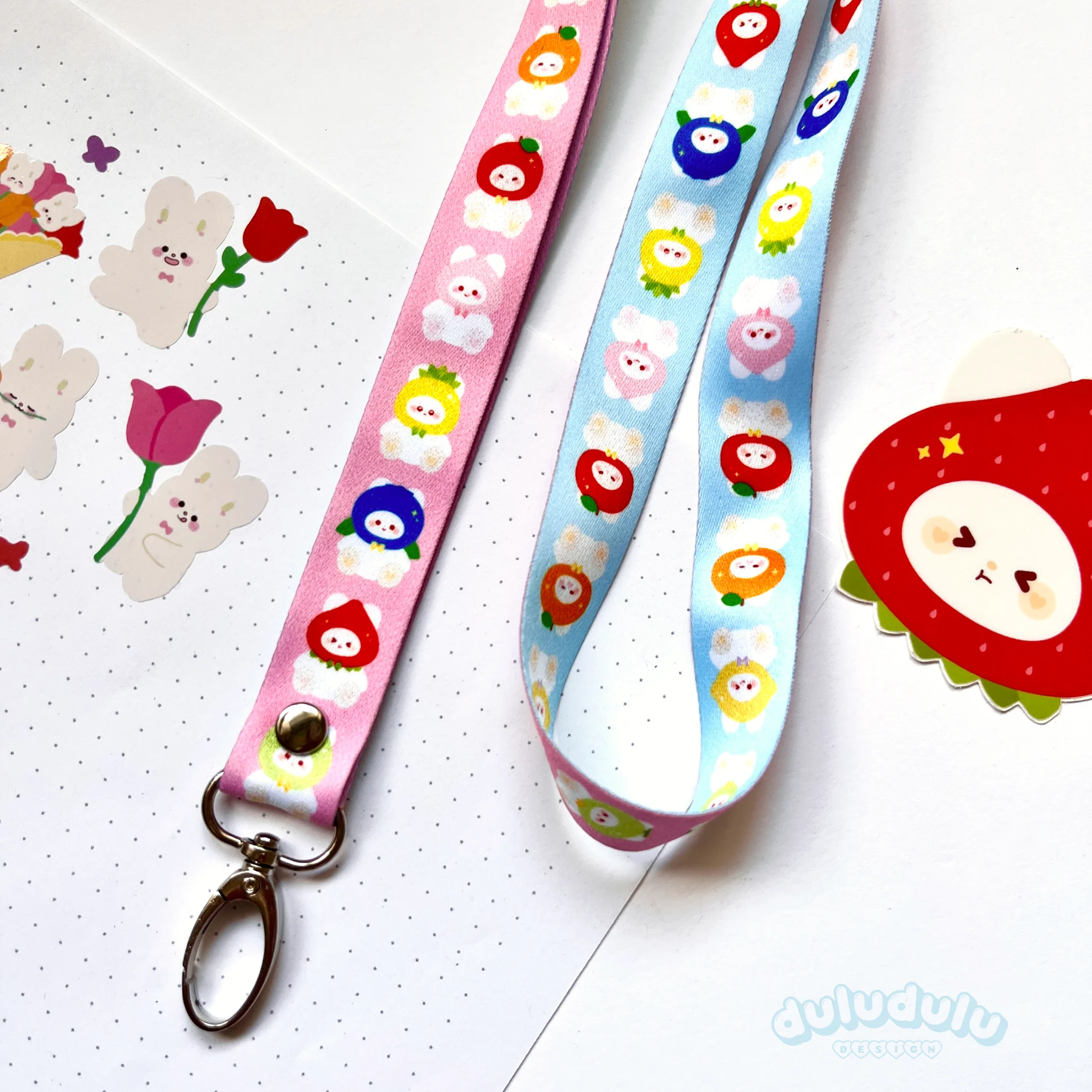 Koko Fruits Cardholder & Lanyard - Image 3